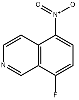 8-氟-5-硝基异喹啉 结构式