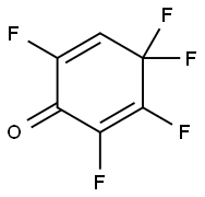 2,5-Cyclohexadien-1-one, 2,3,4,4,6-pentafluoro-