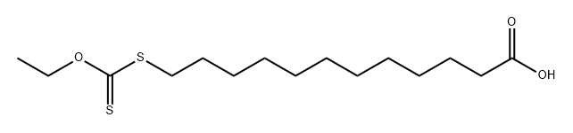 Dodecanoic acid, 12-[(ethoxythioxomethyl)thio]-