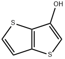噻吩并[3,2-B]噻吩-3-醇, 60912-68-7, 结构式