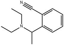 Benzonitrile, 2-[1-(diethylamino)ethyl]- Struktur