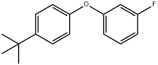 Benzene, 1-[4-(1,1-dimethylethyl)phenoxy]-3-fluoro- Structure