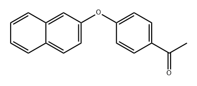 Ethanone, 1-[4-(2-naphthalenyloxy)phenyl]- Structure