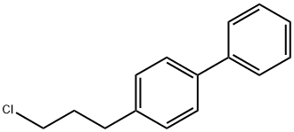 1,1'-Biphenyl, 4-(3-chloropropyl)- Structure