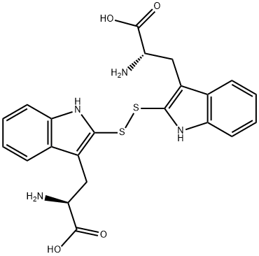 Tryptophan, 2,2'-dithiobis- (9CI) Struktur