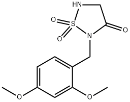 612530-88-8 2-(2,4-二甲氧基苄基)-1,1-二酮-1,2,5-噻二唑烷-3-酮