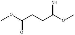 Butanoic acid, 4-imino-4-methoxy-, methyl ester Struktur