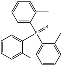 Phosphine sulfide, tris(2-methylphenyl)-