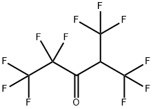 3-Pentanone, 1,1,1,2,2,5,5,5-octafluoro-4-(trifluoromethyl)- Struktur