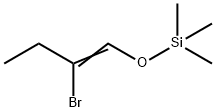 Silane, [(2-bromo-1-buten-1-yl)oxy]trimethyl- Structure