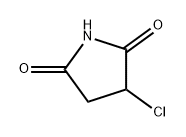 2,5-Pyrrolidinedione, 3-chloro- Struktur