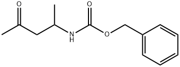 Carbamic acid, N-(1-methyl-3-oxobutyl)-, phenylmethyl ester 结构式
