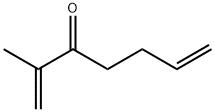 1,6-Heptadien-3-one, 2-methyl- 化学構造式