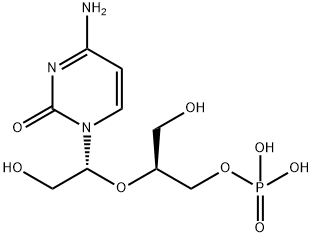 CYTIDINE 5'-MONOPHOSPHATE PERIODATE OXID IZED, BOROHYDRIDE Structure
