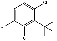 Benzene, 1,2,4-trichloro-3-(trifluoromethyl)- 化学構造式
