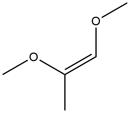 (Z)-1,2-dimethoxy-1-propene 结构式