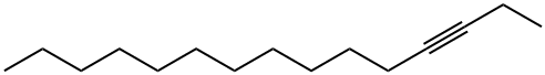 3-pentadecyne Structure