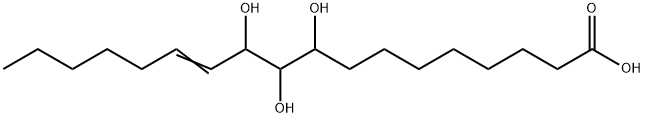 12-Octadecenoic acid, 9,10,11-trihydroxy- 结构式