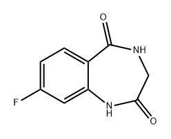 1H-1,4-Benzodiazepine-2,5-dione, 8-fluoro-3,4-dihydro-