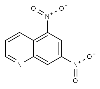 Quinoline, 5,7-dinitro- Structure