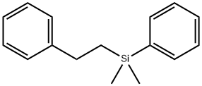 Benzene, [dimethyl(2-phenylethyl)silyl]- Struktur