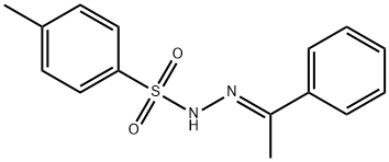 Benzenesulfonic acid, 4-methyl-, (2E)-2-(1-phenylethylidene)hydrazide Structure