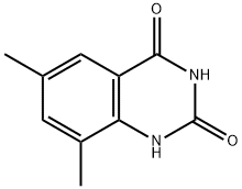 2,4(1H,3H)-Quinazolinedione, 6,8-dimethyl- 结构式