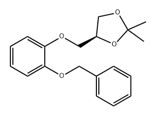 1,3-Dioxolane, 2,2-dimethyl-4-[[2-(phenylmethoxy)phenoxy]methyl]-, (4S)-