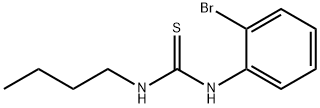Thiourea, N-(2-bromophenyl)-N'-butyl- Structure