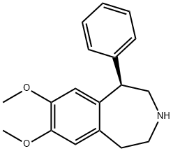 1H-3-Benzazepine, 2,3,4,5-tetrahydro-7,8-dimethoxy-1-phenyl-, (1R)-