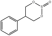 1,3,2-Dioxathiane, 5-phenyl-, 2-oxide Structure