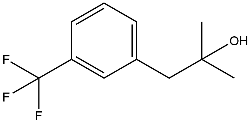 BENZENEETHANOL, Α,Α-DIMETHYL-3-(TRIFLUOROMETHYL)-,62812-22-0,结构式