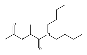Propanamide, 2-(acetyloxy)-N,N-dibutyl-