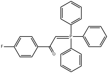 Ethanone, 1-(4-fluorophenyl)-2-(triphenylphosphoranylidene)- Structure