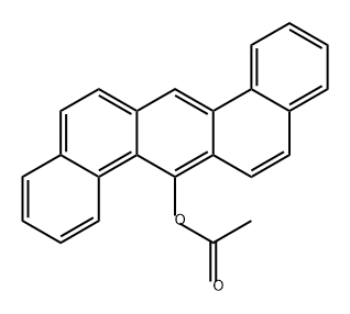 Dibenz[a,h]anthracen-7-ol, 7-acetate