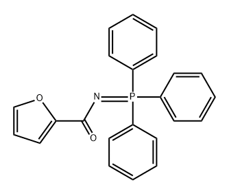 Methanone, 2-furanyl[(triphenylphosphoranylidene)amino]- 结构式