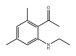 Ethanone, 1-[2-(ethylamino)-4,6-dimethylphenyl]-