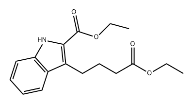 1H-Indole-3-butanoic acid, 2-(ethoxycarbonyl)-, ethyl ester