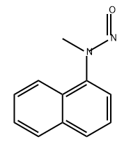 甲基(萘-1-基)亚硝胺, 6330-52-5, 结构式