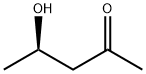 2-Pentanone, 4-hydroxy-, (4R)- Structure