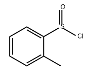Benzenesulfinyl chloride, 2-methyl- Structure