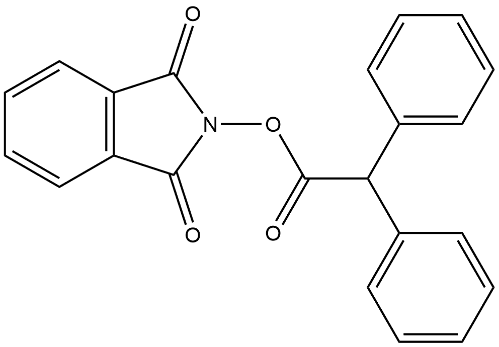 Benzeneacetic acid, α-phenyl-, 1,3-dihydro-1,3-dioxo-2H-isoindol-2-yl ester