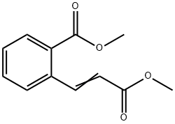Benzoic acid, 2-(3-methoxy-3-oxo-1-propen-1-yl)-, methyl ester