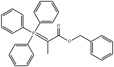 Propanoic acid, 2-(triphenylphosphoranylidene)-, phenylmethyl ester Structure