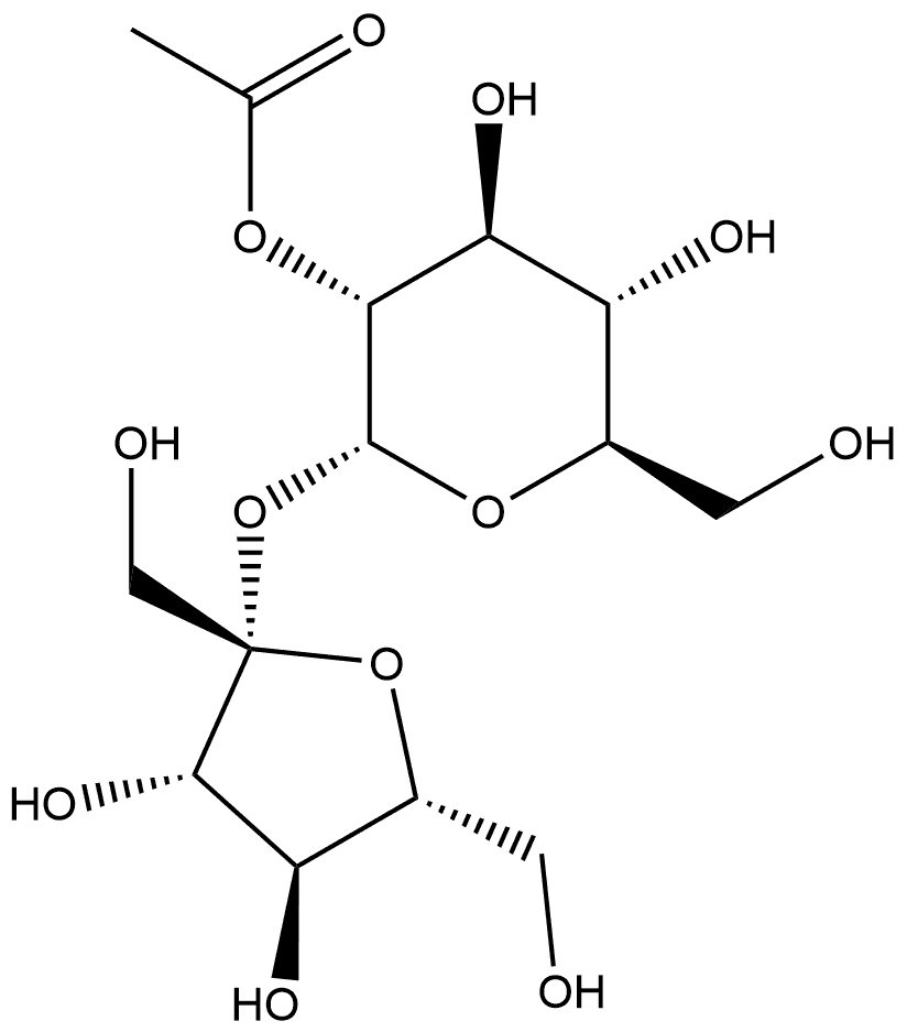 α-D-Glucopyranoside, β-D-fructofuranosyl, 2-acetate
