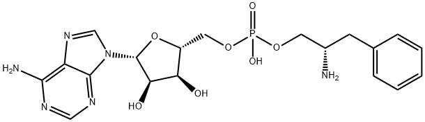 phenylalanyl-5'-AMP Structure