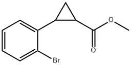 Cyclopropanecarboxylic acid, 2-(2-bromophenyl)-, methyl ester