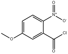 Benzoyl chloride, 5-methoxy-2-nitro- 化学構造式