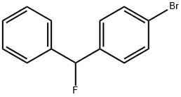 1-Bromo-4-(fluoro(phenyl)methyl)benzene Structure