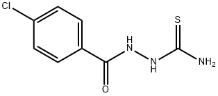 Benzoic acid, 4-chloro-, 2-(aminothioxomethyl)hydrazide